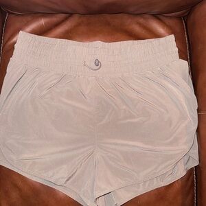 Women's Tan Athletic Shorts